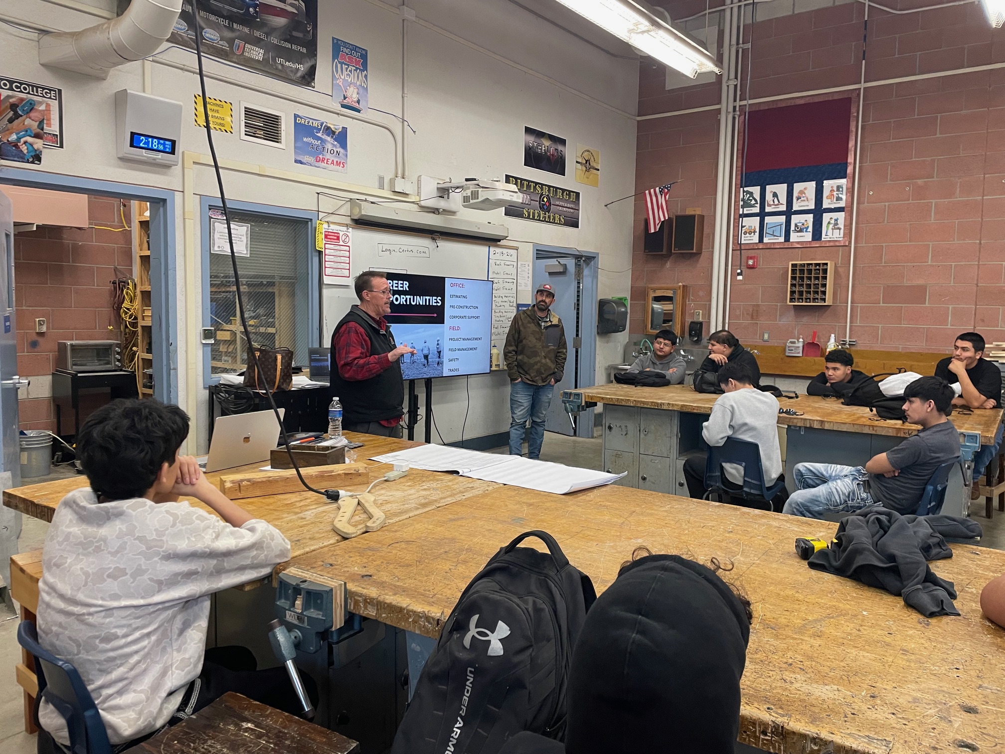 Clark Bros. Inc. Mentors Sanger High School Students for March Design Build Competition